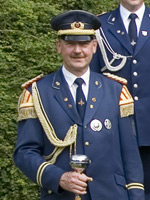 Tambourmajor Klaus Horstkemper