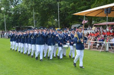 57. Int. Musiktage Rastede 2012: Am 01.07.2012 nahmen wir am Marsch- und Standspielwettwettbewerb teil.