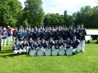 Gruppenaufnahme nach der Siegerehrung bei den 57. Int. Musiktagen von Rastede 2012