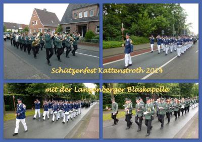 Der Schützenverein Kattenstroth, Gütersloh, feierte am 21. und 22. Juni 2014 sein Schützenfest. Wir waren natürlich dabei!!! 